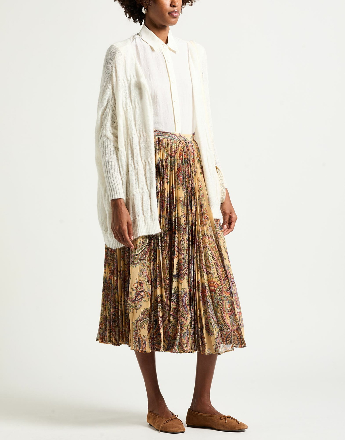 Crossley Womens Cardigan in White