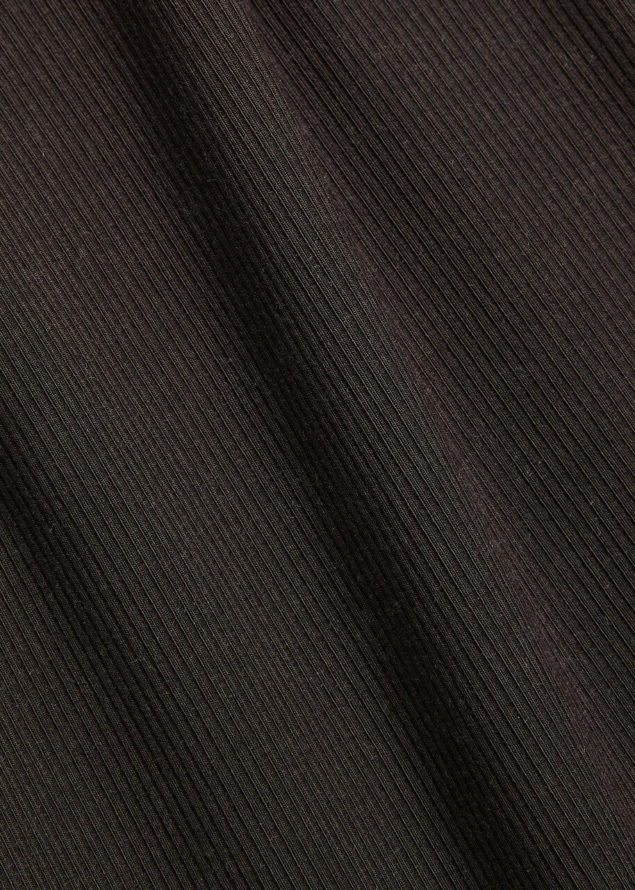 Tala 365 Ribbed Stretch-modal T-shirt Brown