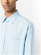 VALENTINO - Embroidered Cotton Shirt