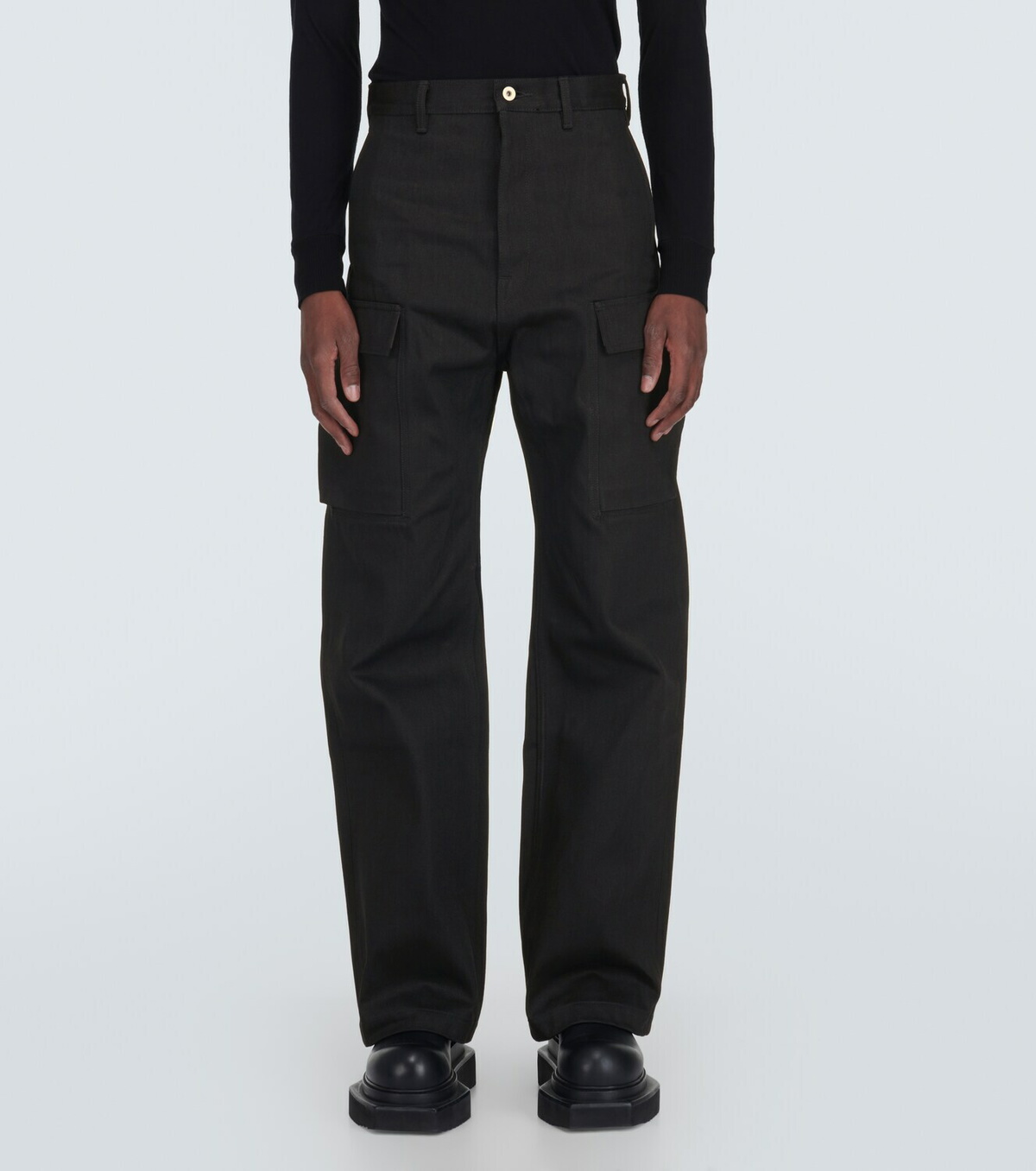 DRKSHDW by Rick Owens Lowrise cotton cargo pants Rick Owens Drkshdw