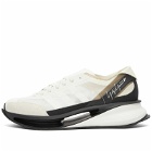 Y-3 Men's S-GENDO RUN Sneakers in Off White/Cream White/Black