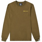 Billionaire Boys Club Men's Long Sleeve Old English T-Shirt in Olive