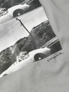 Neighborhood - Osamu Nagahama Printed Cotton-Jersey T-Shirt - Gray