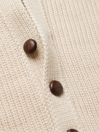 NANUSHKA - Milo Oversized Cotton-Blend Cardigan - Neutrals