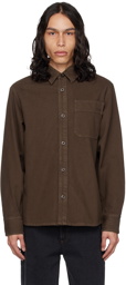 A.P.C. Brown Basile Shirt