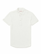 Orlebar Brown - Sebastian Slim-Fit Linen-Jersey Polo Shirt - White