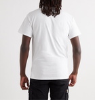 FLAGSTUFF - Noko Printed Cotton-Jersey T-Shirt - White