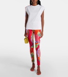 Pucci Orchidee printed leggings