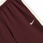 Nike Sports Shorts in Burgundy Crush/Sail