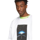 Marcelo Burlon County of Milan White Close Encounters Of The Third Kind Edition Highway Sweatshirt