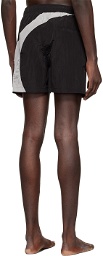 HELIOT EMIL Black Nylon Shorts