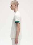 Fred Perry T Shirt White   Mens