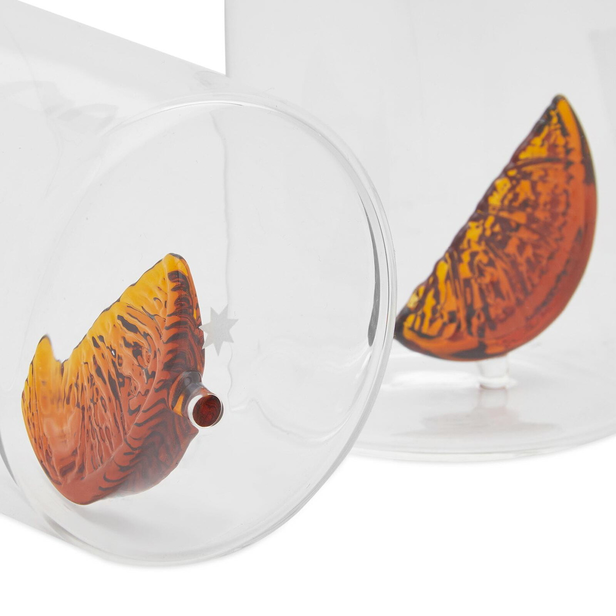 Maison Balzac Women's Apertif Glasses - Set of 2 in Yellow 