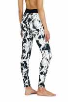 Diesel Leggings in printed microfibre - Pants Womens in Multicolor