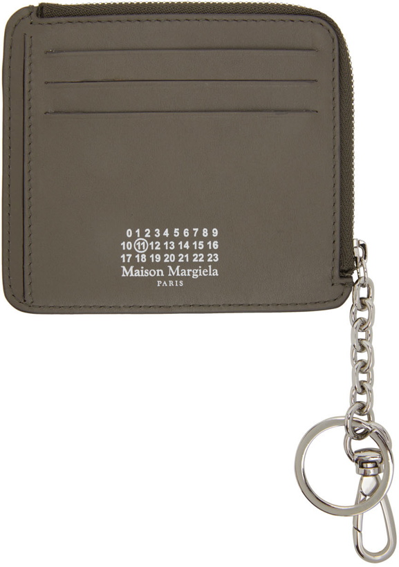 Photo: Maison Margiela Gray Logo Wallet