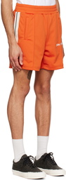 Palm Angels Orange Classic Track Shorts