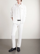 Peter Millar - Signature Straight-Leg Cotton-Blend Sateen Trousers - Neutrals