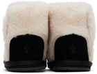 EMU Baby Off-White & Black 'Shaun The Sheep' Pre-Walkers