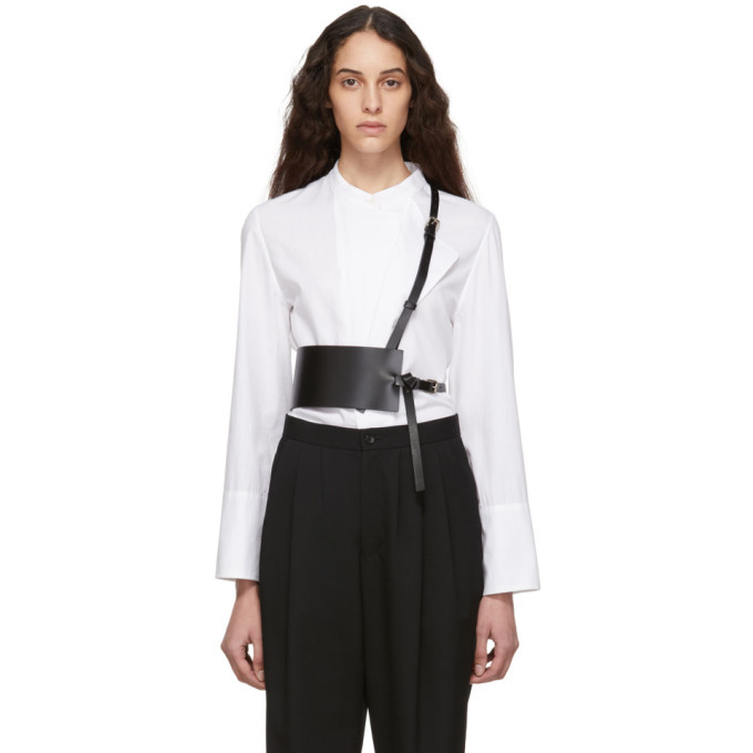 Ann Demeulemeester Black Kenya Harness Belt