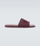 Dolce&Gabbana DG rubber slides