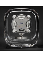 JAEGER-LECOULTRE - Marc Newson Atmos 568 Baccarat Crystal Clock, Ref. No. Q5165107 - Silver