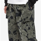 P.A.M. Men's Geo Mapping Printed Pants in Pond