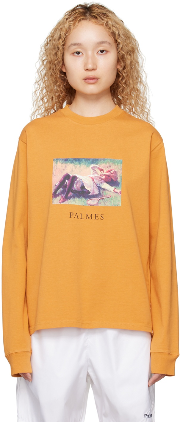 Photo: Palmes Yellow Field Long Sleeve T-Shirt