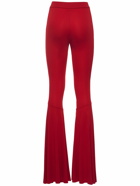 THE ANDAMANE Peggy Maxi Flared Jersey Pants