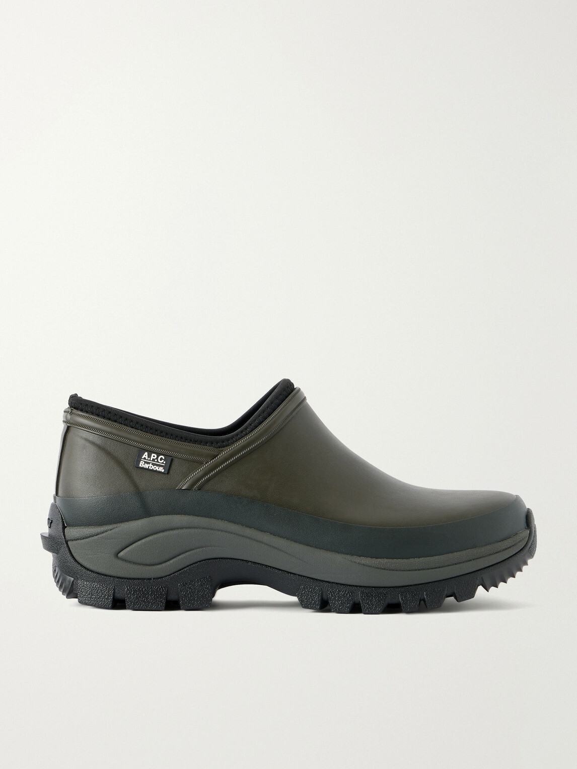 Barbour - A.P.C. Rubber Clogs - Green