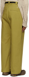 ROA Green Belted Trousers