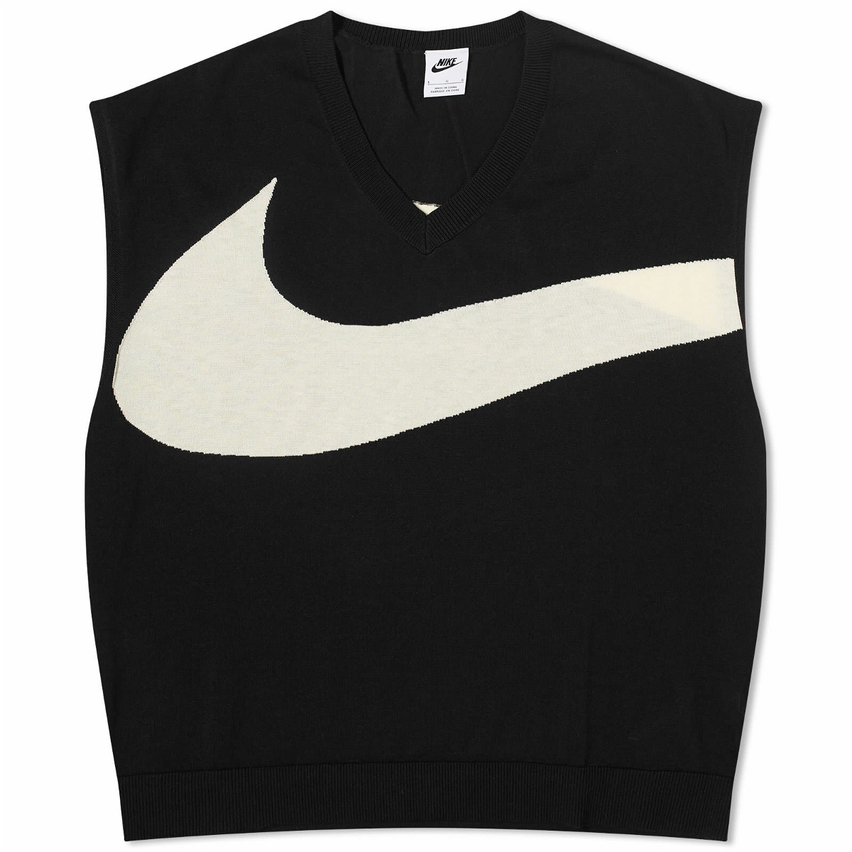 Vestes Nike Swoosh Woven Jacket Black/ Coconut Milk/ Black