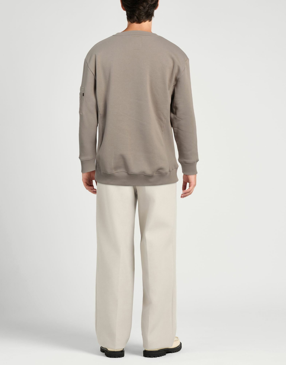 Alpha Industries Mens Sweatshirt in Beige