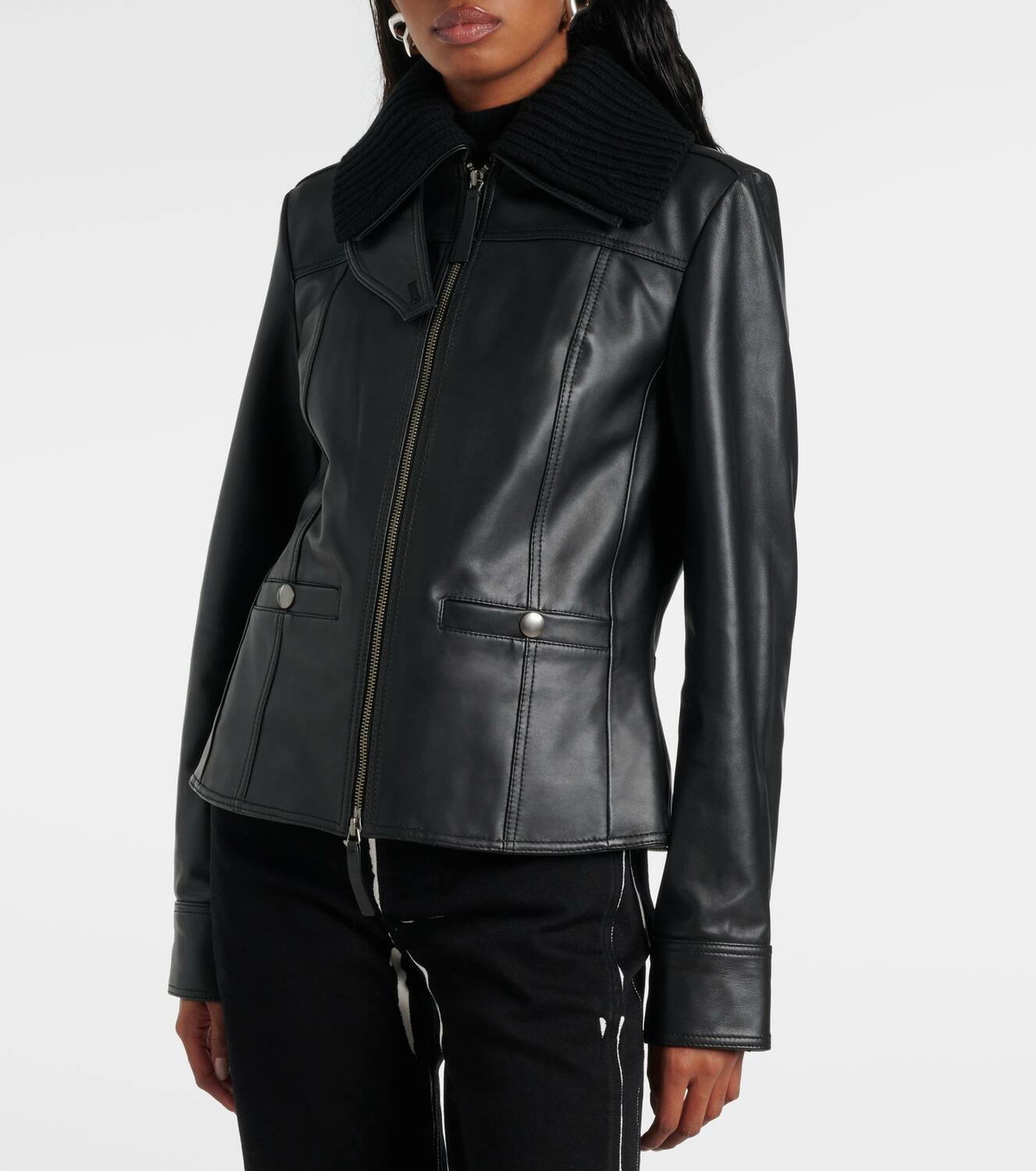 Proenza Schouler Tesema leather blazer