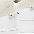 Neil Barrett Men's Duran Sneakers in White/Grey