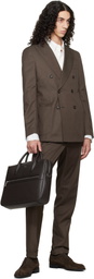 BOSS Brown Document Briefcase