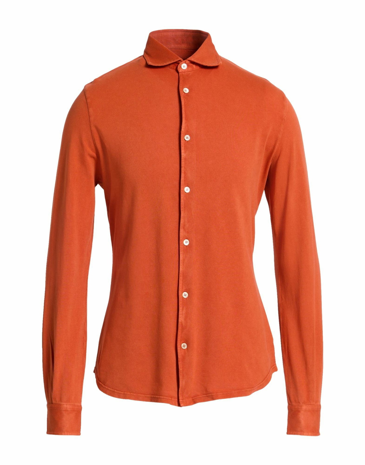 Fedeli Mens Shirt Rust
