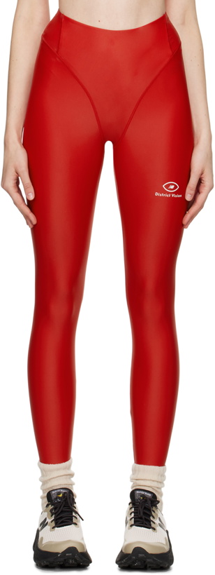 Photo: District Vision Red New Balance Edition Leggings