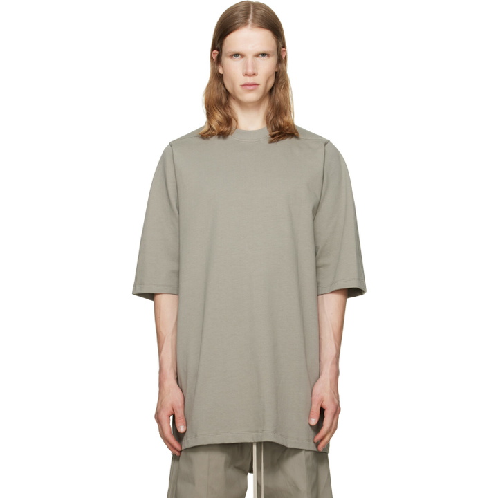 Photo: Rick Owens Taupe Jumbo S/S T-shirt