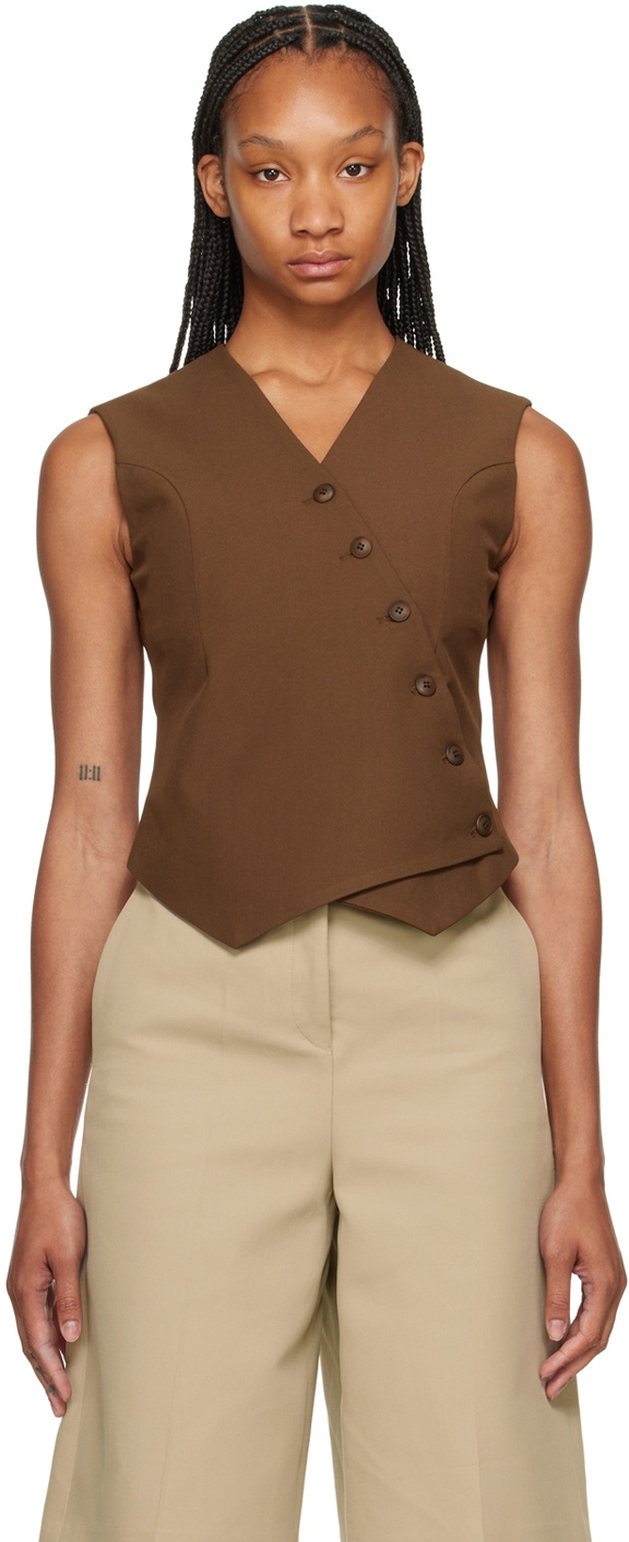 THE FRANKIE SHOP - Maesa Cross Vest The Frankie Shop