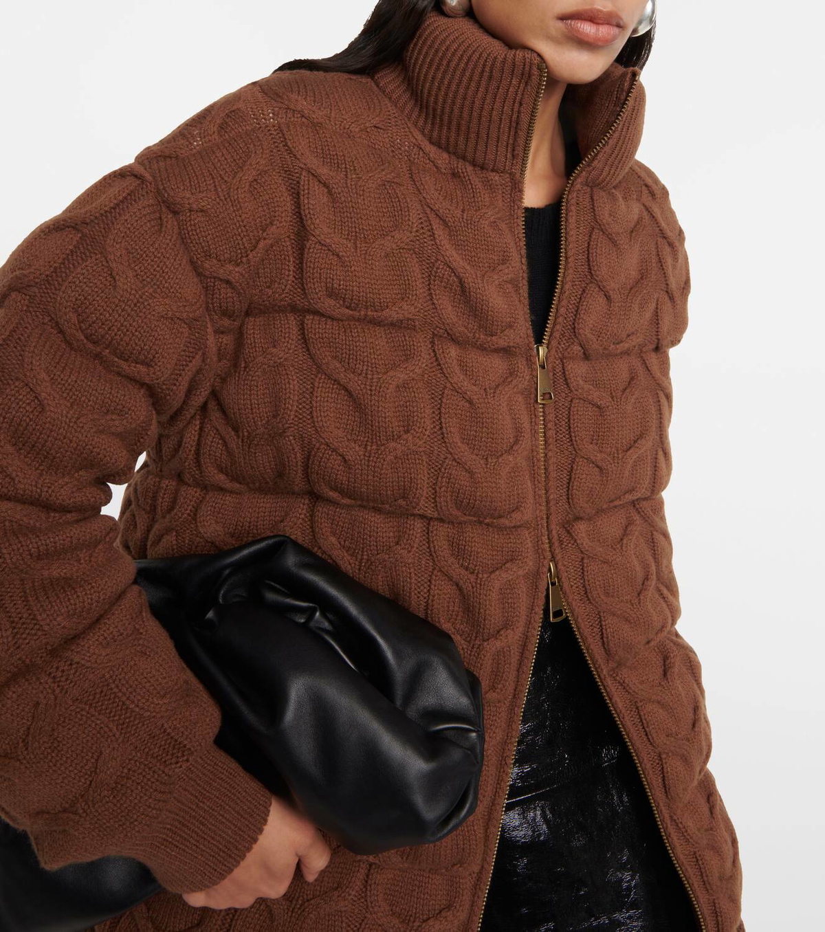 Max Mara Ovatta wool and cashmere down jacket Max Mara