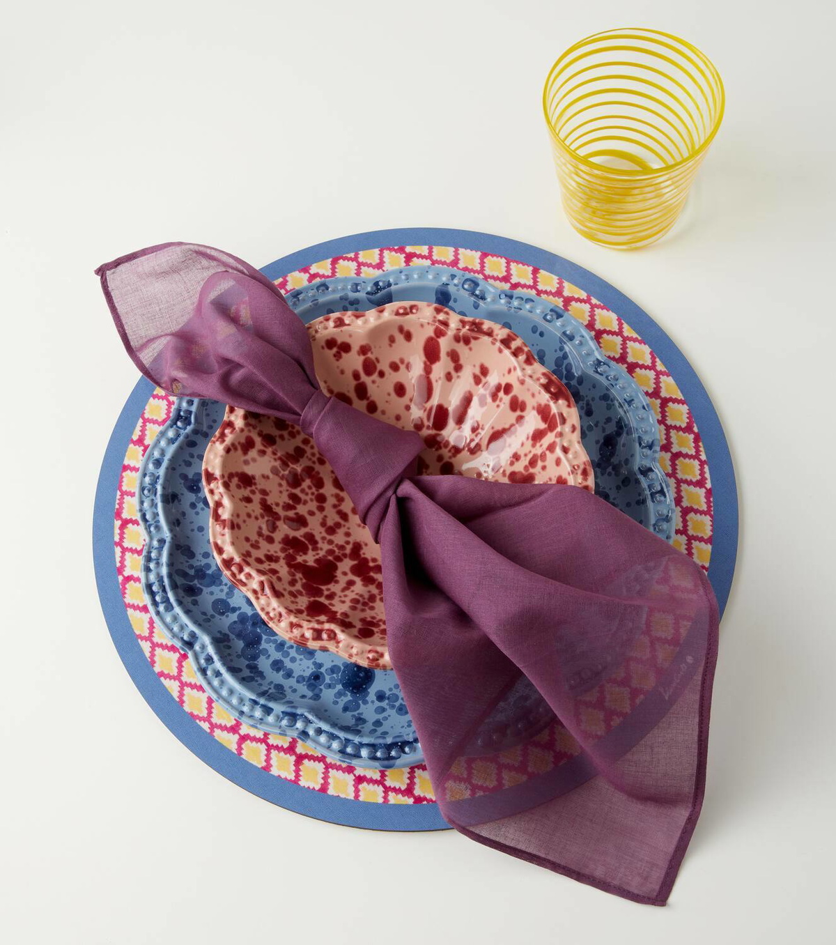 Lisa Corti Hima Palma set of 2 placemats