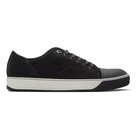 Lanvin Grey Suede DBB1 Sneakers