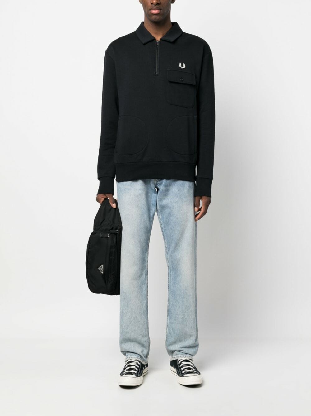 FRED PERRY - Logo Sweatshirt