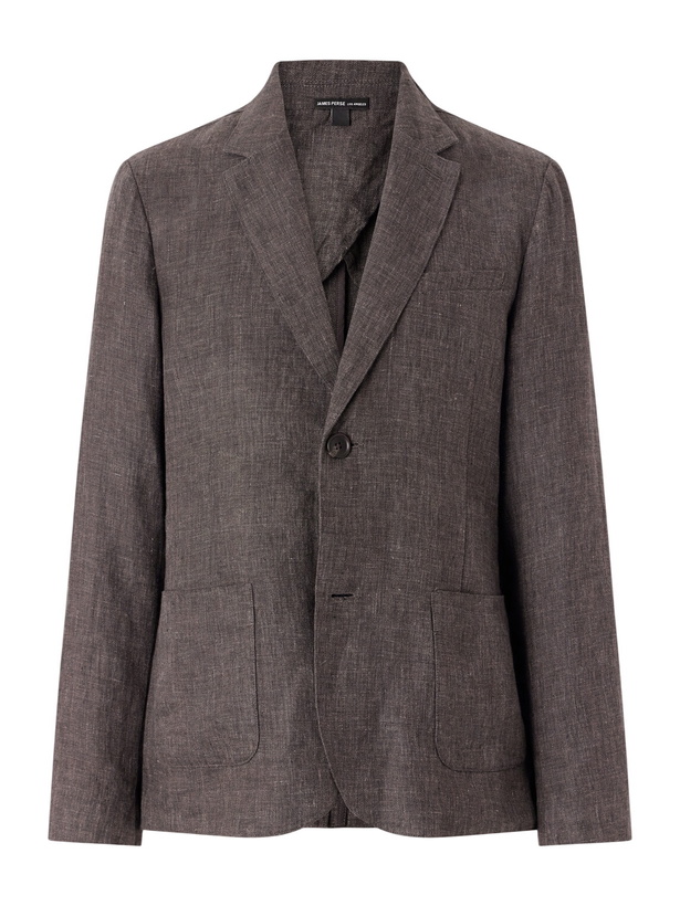 Photo: James Perse - Linen Suit Jacket - Brown