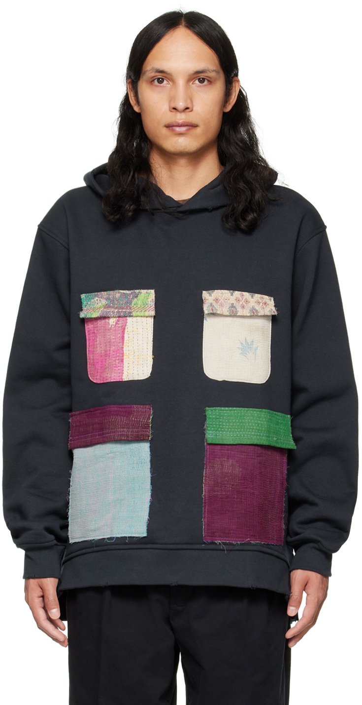 ALCHEMIST - Paisley Print Cotton Hoodie Alchemist