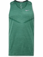 Nike Running - Ultra Slim-Fit Dri-FIT ADV TechKnit Tank Top - Green