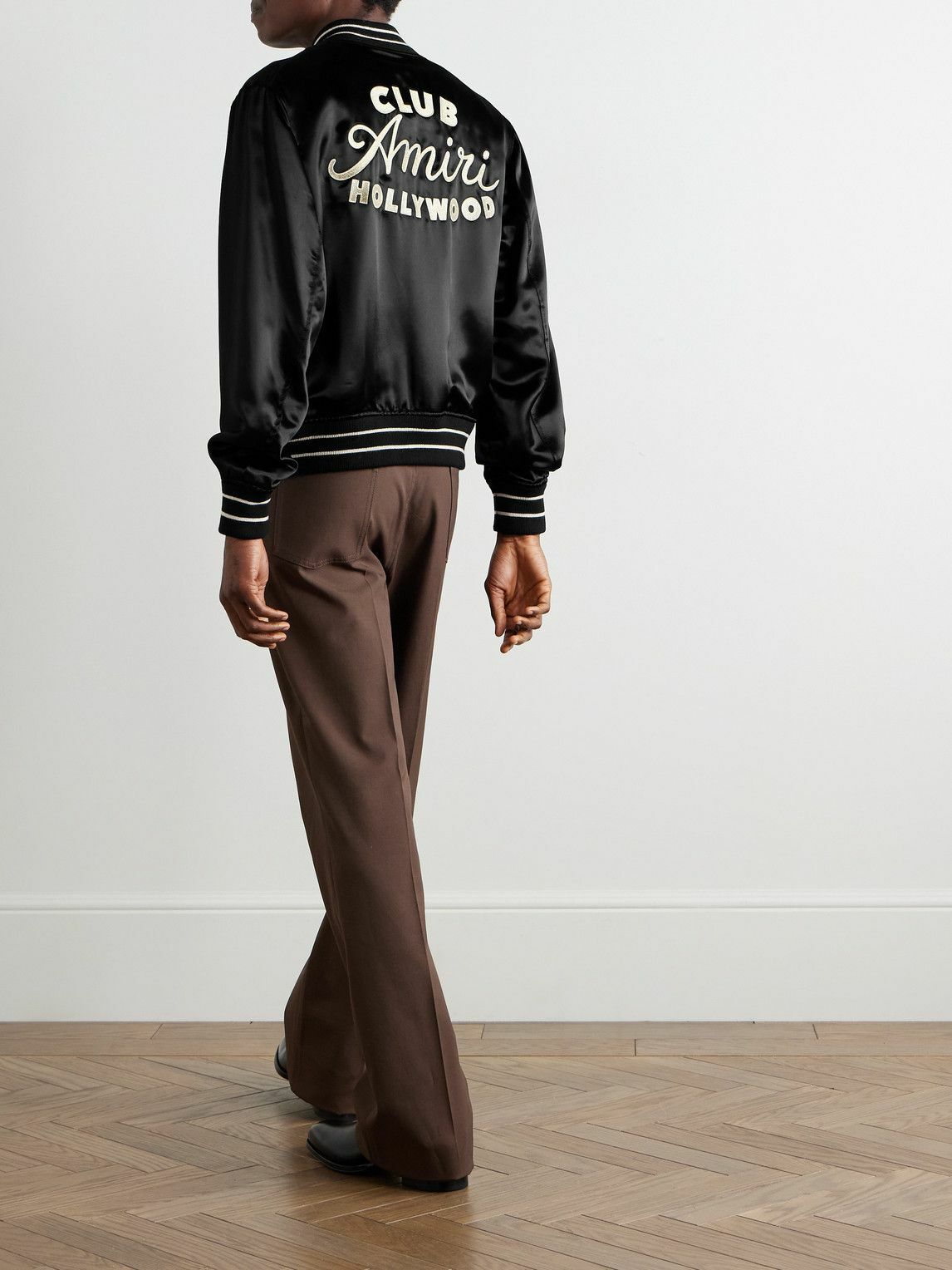 Amiri スタジャン 黒 1978年デザイン Amiri スタジャン 黒 1978年デザイン Amiri スタジャン 黒 1978年