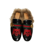 Gucci Black Skull New Princetown Loafers