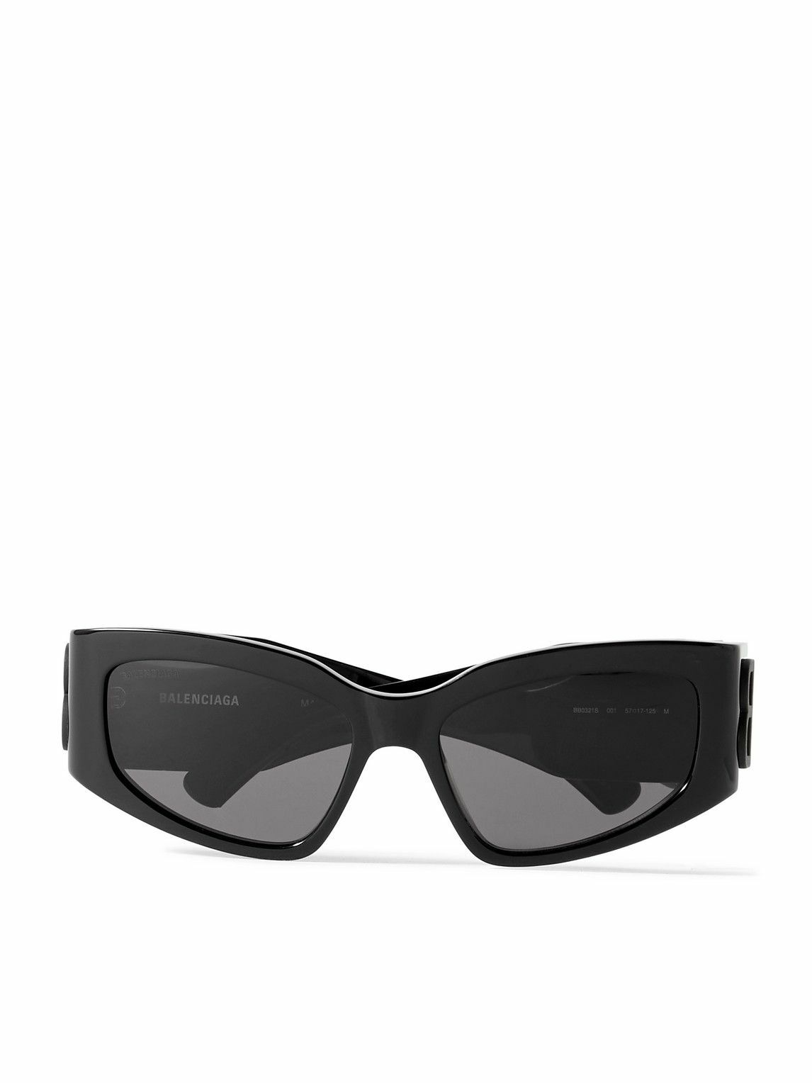 Balenciaga - Logo-Embellished Rectangular-Frame Acetate