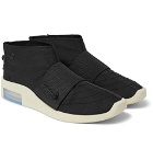 Nike - Fear of God Air 1 Moccasin Ripstop Sneakers - Black